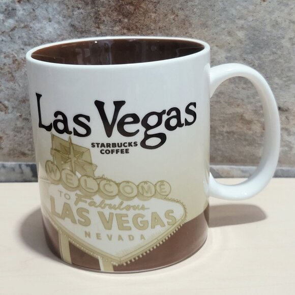 Starbucks Global Icon Collector Series Coffee Mug Las Vegas 2010 - Picture 3 of 10